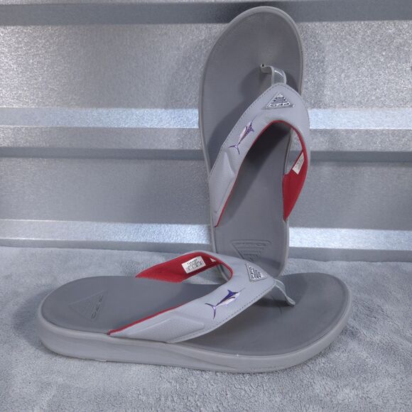 Columbia PFG Fish Flip FISHING Boating Men's Sandal Techlite Footbed Size 12 - Picture 2 of 11